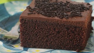 Chocolate Cake Recipe Demonstration  Joyofbakingcom [upl. by Nilhsa452]