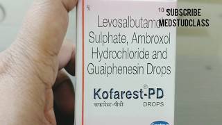 Medicine review Kofarest PD drops uses side effects complications [upl. by Annnora147]