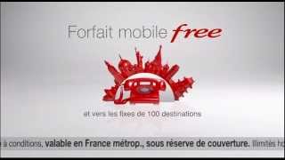 Pub  Free  Evolution du forfait mobile 4G [upl. by Asenad]