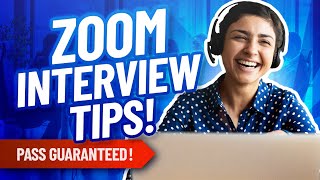 ZOOM Interview Tips  How to Prepare for a ZOOM Job Interview [upl. by Seessel]