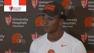 DeShone Kizer I am going to use yesterday as motivation [upl. by Murrah]