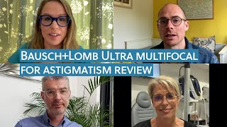 BauschLomb Ultra multifocal for astigmatism review [upl. by Charry]