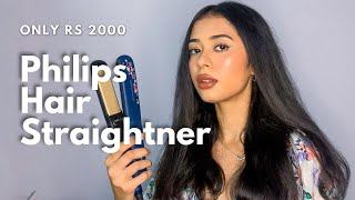 PHILIPS BHS39740 KEASHINE TITANIUM STRAIGHTNER FULL REVIEW amp DEMO [upl. by Iclek]