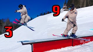 10 First Tricks To Learn on Skis [upl. by Carmelia454]