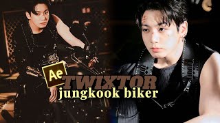 jungkook TWIXTOR 4kjungkook biker TWIXTOR jungkookexplorepageforyourpagebtsjungkooktwixtor [upl. by Ahseekat]