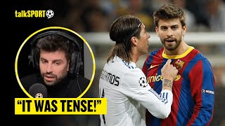 Gerard Pique Claims Mourinho Caused Tension Between Barcelona amp Real Madrid Players In Spains Team [upl. by Omissam]