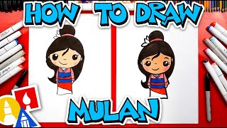 How To Draw Mulan [upl. by Frolick285]