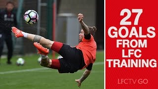 27 goals from Liverpool FC training [upl. by Tai]