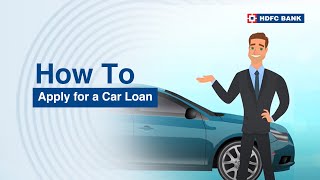 Apply For A Car Loan Today  HDFC Bank [upl. by Aehs]