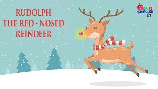 Rudolph The Red Nosed Reindeer Lyrics  Christmas Songs for Kids  Apple English TV [upl. by Gnurt]