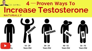 ♂ 4 Clinically Proven Ways To Increase Your Testosterone Levels Naturally by Dr Sam Robbins [upl. by Nhguavad427]