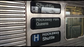 IND Rockaway Line R32 H Train Ride from Far Rockaway to Rockaway Park via Hammels WYE [upl. by Baerman]