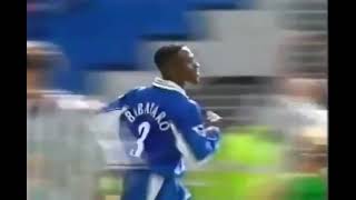 Celestine Babayaro  Chelsea  Goals  Flip Celebrations [upl. by Zoellick]