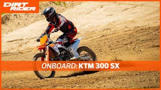 Riding the 2023 KTM 300 SX [upl. by Reivax]