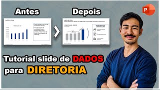 Power Point Tutorial melhorando slide de dados executivo diretoria [upl. by Ransom159]