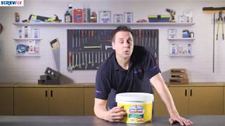 SANDTEX ULTRA SMOOTH MASONRY PAINT PURE BRILLIANT WHITE 10LTR  Screwfix [upl. by Collis161]