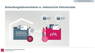 KBV bietet Fortbildung zur elektronischen Patientenakte an [upl. by Nicolas]