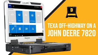 TEXA OffHighway on a John Deere 7820  Total Scan Engine Transmission amp Lift Diagnostics [upl. by Aushoj]