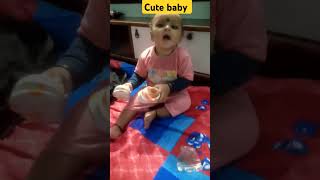 My one year baby cutebaby lovetoloveyoubaby cute cutebaby viralbaby viralvideo trending [upl. by Atinot510]