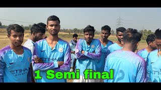 Godda FC VS Anil Club Majdiha  1 Semi Final  Football Tournament match  At  Daldali Godda 2025 [upl. by Atiuqat]