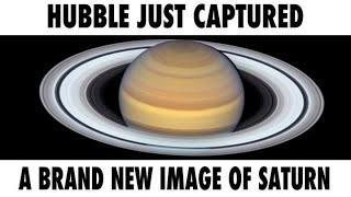 Hubble’s Brand New Image of Saturn [upl. by Roobbie912]