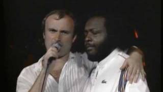 Phil Collins  Band Introductions Part 1 Elevator Musac  Pheonix horns No Ticket Required Live [upl. by Ivzt]