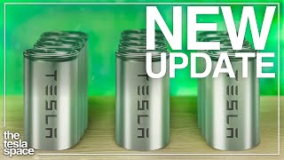 New Tesla 4680 Battery Update [upl. by Ecnahoy]