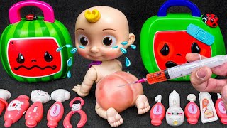 123 Minutes Satisfying with Unboxing Doctor Playset，Pregnant Women Giving Birth Toys Review  ASMR [upl. by Crutcher]