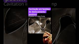 Cavitação em Bombas de Engrenagem pumps cavitation hydraulics cavitacion [upl. by Borras]