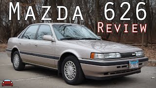 1990 Mazda 626 Review  A Time Capsule To The 90s [upl. by Hilly]