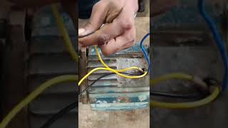 How to change motor direction of rotation connection  motor anticlockwiseclockwise connection [upl. by Tillford]