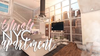 Bloxburg  Blush NYC Apartment  70k  House Build [upl. by Wendelina741]