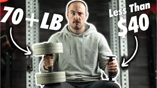 The Cheapest Adjustable Dumbbells Coop Recommends… [upl. by Yaned]