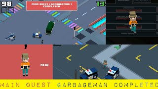 Smashy Road Wanted 2  GARBAGEMAN  Main Quest Completed  quot GARBAGEMAN quot Unlocked New Missions [upl. by Nalloh]