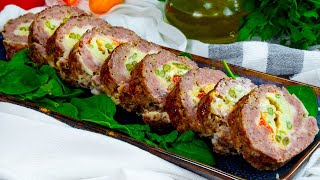 Vous allez vous lécher les doigts avec cette recette unique de roulade de viande Savoureuxtv [upl. by Vernen505]