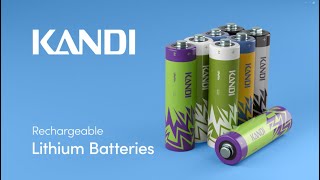 Kandi Rechargeable AA Lithium Battery [upl. by Jp790]