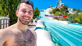 Disneys Blizzard Beach Water Park  A Fun Water Park Day [upl. by Henke517]