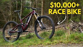 Specialized SWorks Enduro  First Ride [upl. by Rehtnug753]