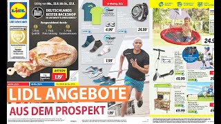 LIDL Angebote aktuelle Woche aus dem LIDL Prospekt – Gültig von Mo 228 bis Sa 2782022 [upl. by Eicnahc]