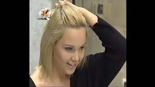 The Transformation blonde  girl headshave HD remaster [upl. by Canning]