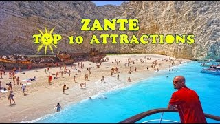 ZANTE TOP 10 ATTRACTIONS [upl. by Cumine]