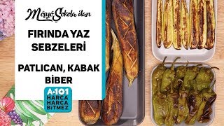 Fırında Yaz Sebzeleri Tarifi  A101 [upl. by Yauqram22]