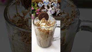 Oreo Thick Shake🧋🤎 shortvideo shorts short chocolate trending milkshake tasteswithsuman [upl. by Rabiah831]