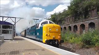 Best of the Class 55 quotDelticquot in Scotland with Thrash [upl. by Adnylg]