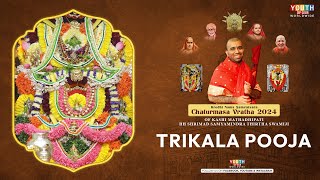 Trikala Pooja  Live from Walkeshwar Sri Kashi Math Mumbai  Chaturmasa 2024  17112024 [upl. by Salguod]