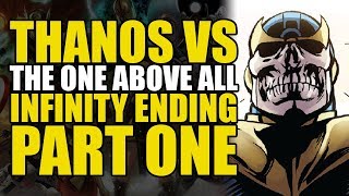 Thanos vs The One Above All The Infinity Ending Part 1  Comics Explained [upl. by Frissell]