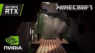 Minecraft RTX  RTX OnOff Gameplay [upl. by Yreffoeg]