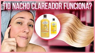 TIO NACHO CLAREADOR Shampoo e Condicionador Antiqueda que clareia o cabelo [upl. by Medardas539]