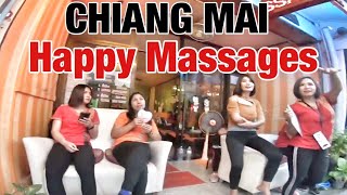 Thailand Massage parlours Chiang Mai  lady  happy oil massag  タイ式ハッピーマッサージ、チェンマイ e VLOG 7 [upl. by Nylra]