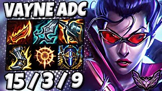 Vayne vs Ezreal ADC  Triple Kill  Patch 1415 Korea Master ✅ [upl. by Citarella]